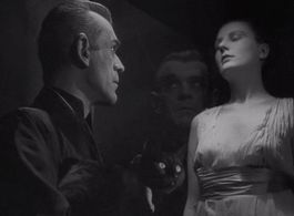 Boris Karloff and Lucille Lund in The Black Cat (1934)