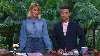Declan Donnelly and Holly Willoughby in I'm a Celebrity, Get Me Out of Here! (2002)