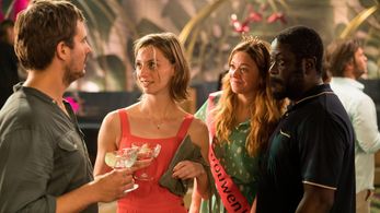 Egbert Jan Weeber, Claire Bender, Jennifer Welts, and Andre Dongelmans in Only You (2023)