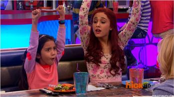 Ariana Grande and Isabella Day in Sam & Cat (2013)