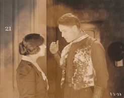 Helen Ferguson and William Russell in Shod with Fire (1920)