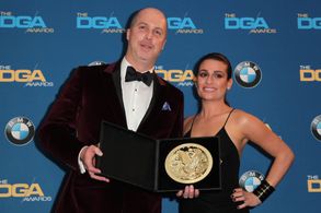 Jonathan Judge and Lea Michele