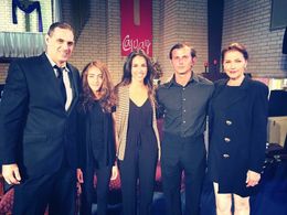 On the set of Lost & Found.