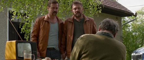 Karel Zima and Jan Dolanský in Stestí je krásná vec (2020)