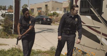 Jeff Pride as Officer Greg Meyers in 