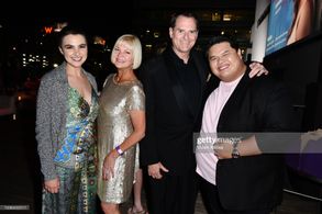HOLLYWOOD, CALIFORNIA - AUGUST 25: (L-R) Heather Ann Gottlieb, Dina Spybey, Director Mark Waters and Romel De Silva atte