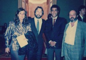 Robert De Niro, Mervat Amin, Mohamed Khan, and Ahmed Zaki