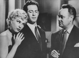 Miguel Manzano, Wolf Ruvinskis, and Miroslava in The Magnificent Beast (1952)