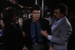 Michael Landon, Victor French, and Dean Scofield in Highway to Heaven (1984)