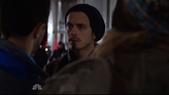 Jake Robinson, Aaron Costa Ganis, and Matthew Delamater in American Odyssey, Oscar Mike (2015)