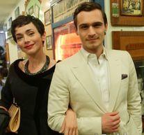 Helene Maksoud and Julian Kostov