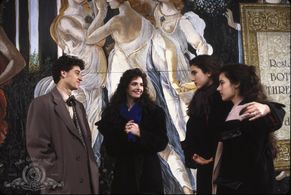 Jennifer Connelly, Patrick Dempsey, Ashley Greenfield, and Sheila Kelley in Some Girls (1988)