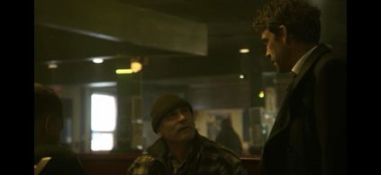 Aaron Douglas, Henry Alessandroni and Dougray Scott in Hemlock Grove