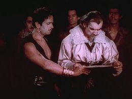 Douglas Fairbanks and Charles Belcher in The Black Pirate (1926)