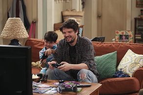 Matt Jones and Blake Garrett Rosenthal in Mom (2013)