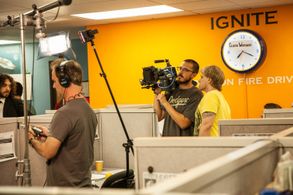 Mars Roberge, Marco Tomaselli, and Princess Frank in Scumbag (2017)