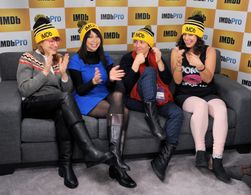 Illeana Douglas, Joey Soloway, Jessie Kahnweiler, and Rebecca Odes at an event for The IMDb Studio at Sundance (2015)