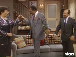 Sherman Hemsley, Lincoln Kilpatrick, and Barbara Montgomery in Amen (1986)