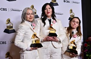 Phoebe Bridgers, Lucy Dacus, and Julien Baker
