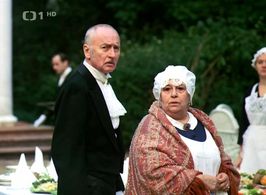 Jirí Adamíra and Stella Zázvorková in Konec starych casu (1989)