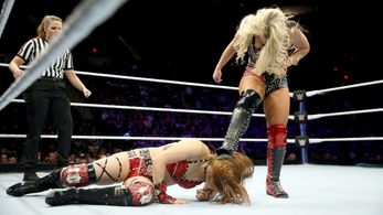 Masami Odate and Toni Rossall in WWE Evolution (2018)