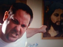 Bruce Bolden being abusive in the name of Jesus on set of 