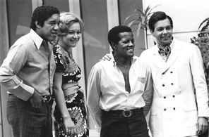 Erlon Chaves, Cauby Peixoto, Agostinho dos Santos, and Claudya