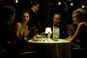 Kirsten Dunst, Viggo Mortensen, Daisy Bevan, and Oscar Isaac in The Two Faces of January (2014)