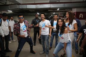 Siddarth Jadhav, Abhay Mahajan, Sai Tamhankar, and Deepti Sati in Luckee (2019)