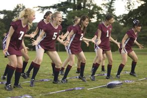 Emma Roberts, Juno Temple, Linzey Cocker, Sophie Wu, and Kimberley Nixon in Wild Child (2008)