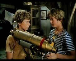 Jirí Guryca and Mario Mirkovic in The Secret of an Old Attic (1984)