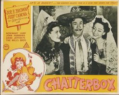 Dorothy Andre, Joe E. Brown, and Marie Windsor in Chatterbox (1943)
