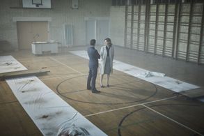 Abigail Thaw and Shaun Evans in Endeavour (2012)