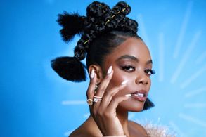 Novi Brown at an event for 52nd NAACP Image Awards (2021)