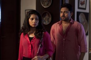 Soham Chakraborty and Payel Sarkar in Amanush 2 (2015)