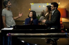 Olivia Bonamy, Clovis Cornillac, Marianne Denicourt, and François Vincentelli in Une folle envie (2011)