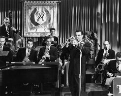 Pete Candoli and Ricky Nelson during an episode of 