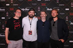 Wesley Barker, Mike Manning, Dane R. Naimy, and Tom Anderson in Nano (2017)