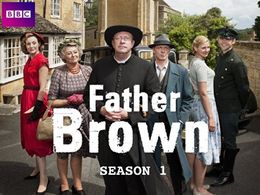 Nancy Carroll, Sorcha Cusack, Hugo Speer, Mark Williams, Alex Price, and Kasia Koleczek in Father Brown (2013)
