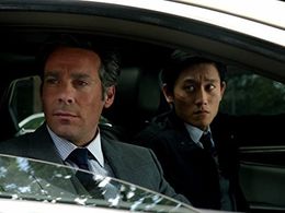 James Callis and London Kim in Matador (2014)