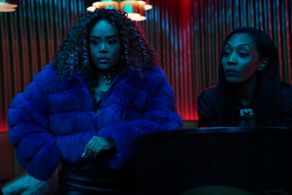 Racquel Palmer and Candace Maxwell in All the Queen's Men (2021)