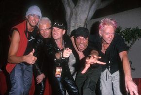 Klaus Meine, Rudolf Schenker, Scorpions, Matthias Jabs, James Kottak, and Ralph Rieckermann
