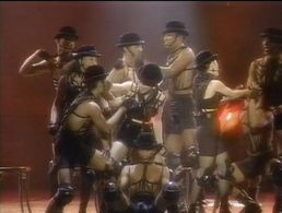 Madonna, Oliver Crumes Jr., Donna DeLory, Niki Haris, Kevin Alexander Stea, and Carlton Wilborn in Madonna: Blond Ambiti