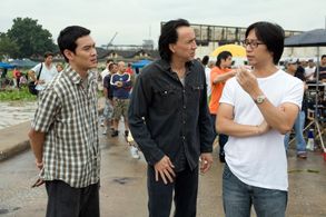 Nicolas Cage, Oxide Chun Pang, and Shahkrit Yamnarm in Bangkok Dangerous (2008)