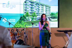 A happy moment at the introduction phase of the Layan Green Park Charity Event