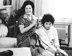 Jana Bousková and Jirina Svorcová in Zena za pultem (1977)