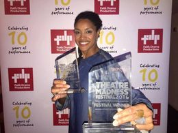 Kerri McLean writer-director winner of the 'Audience Choice Award' and 'Theatre Madness Festival' 2016.