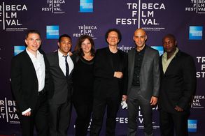 Kim Nguyen, Alain Lino Mic Eli Bastien, and Mizinga Mwinga in War Witch (2012)