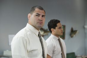 Javier Carrasquillo and Cain Velasquez in Term Life (2016)