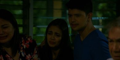 Francine Prieto, Rayver Cruz, and Megan Young in Hanggang sa dulo ng buhay ko (2019)